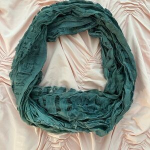 Staring at Stars Teal Infinity Scarf